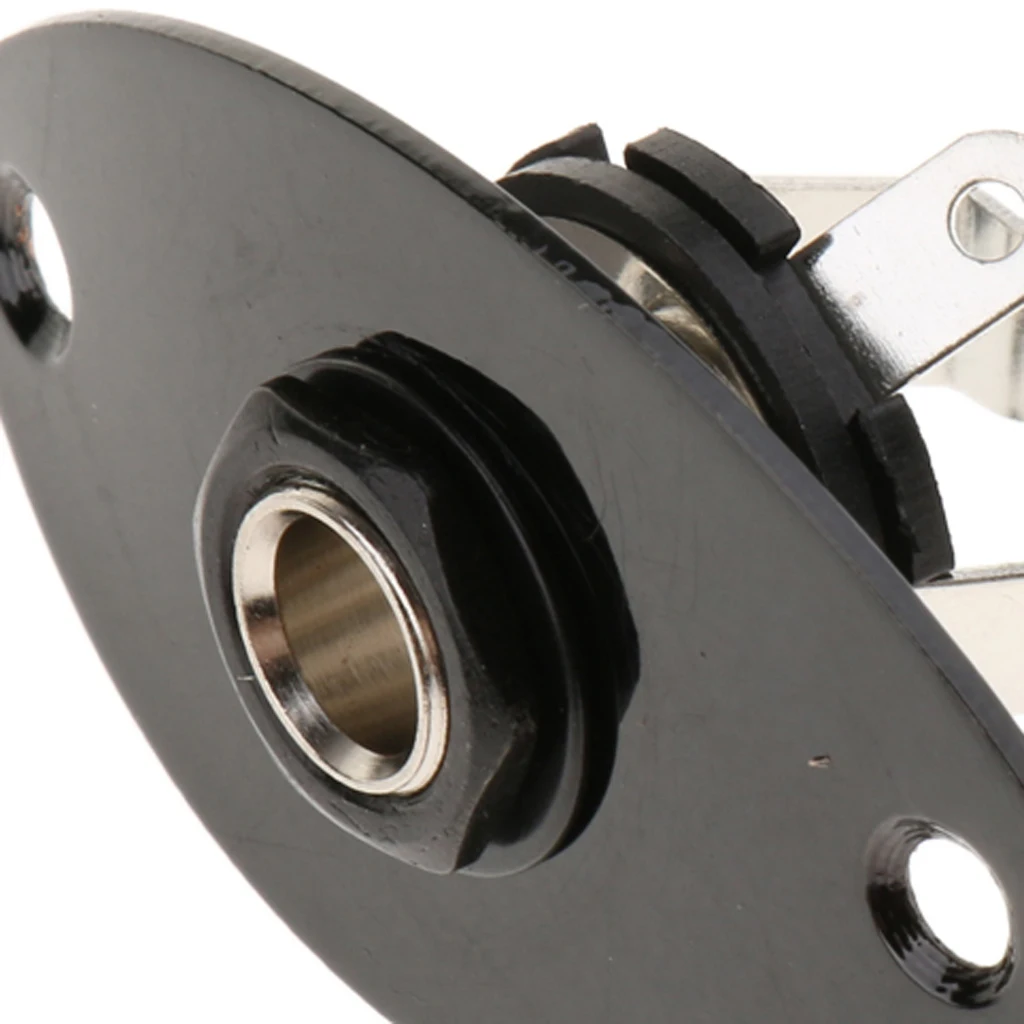 Standard Recessed Oval Plate w/ Jack for  Jackson Electric Guitars - view 6