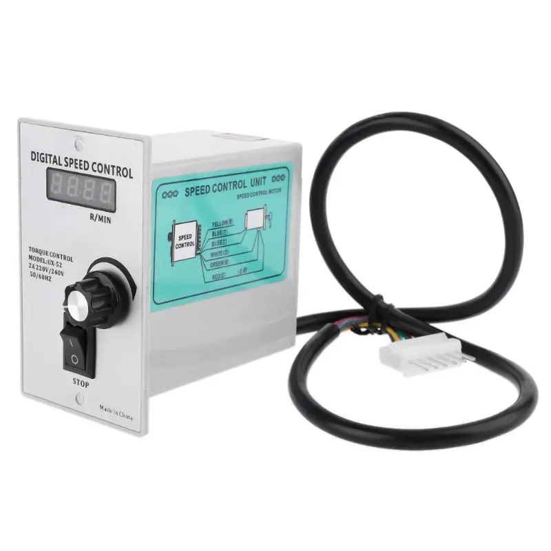 การรีวิวและแนะนำ UX-52 400W Motor Speed Controller สำหรับการควบคุมความเร็วมอเตอร์