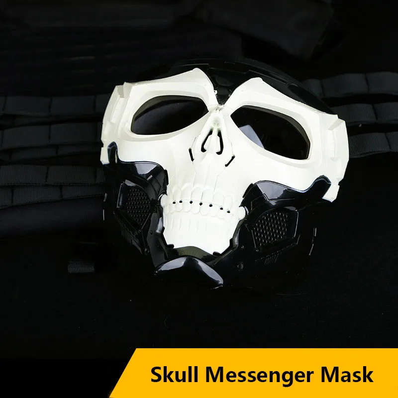 Halloween Mask Party Game Skull Tactical Equipment Adaptation FAST Tactical Airsoft Paintball BB Mask Air Rifle Accessories