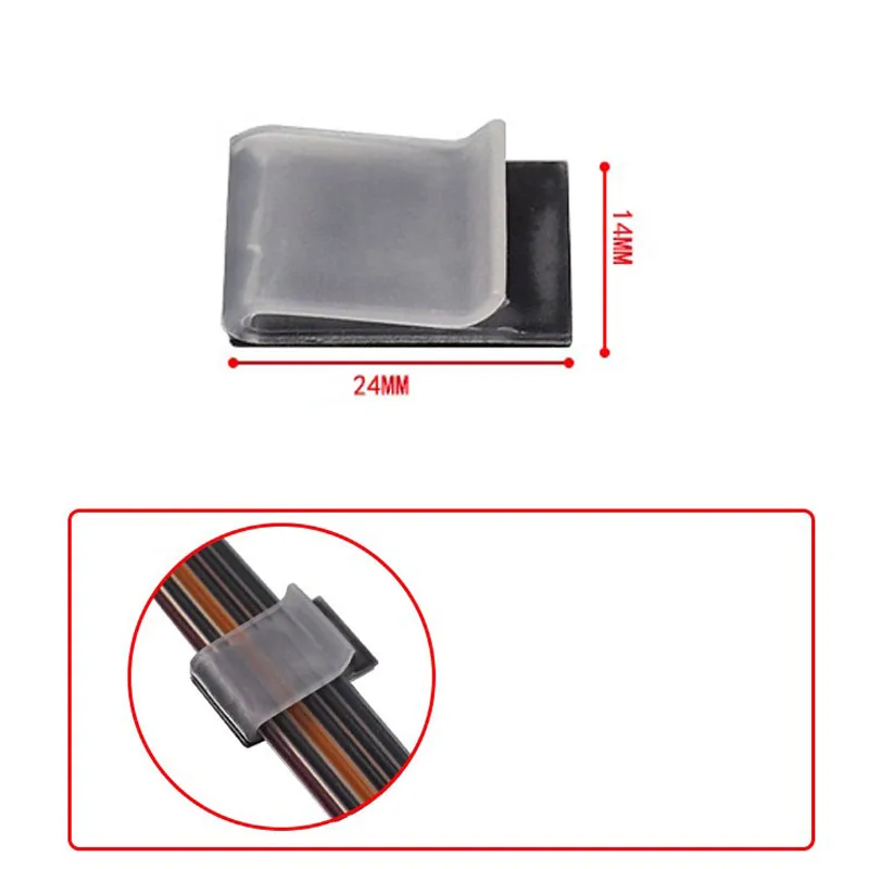 10-20pcs CISS Accessories DIY Ciss line Securing clip Clamp Self-adhesive/Pipeline clamp FOR EPSON CANON HP BROTHER Printer