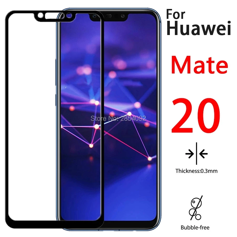 2Pcs Protective Glass On For Huawei Mate 20 Lite Tempered Glas Film Huavei 20Lite Tremp Huawey Light Screen Protector Full Cover