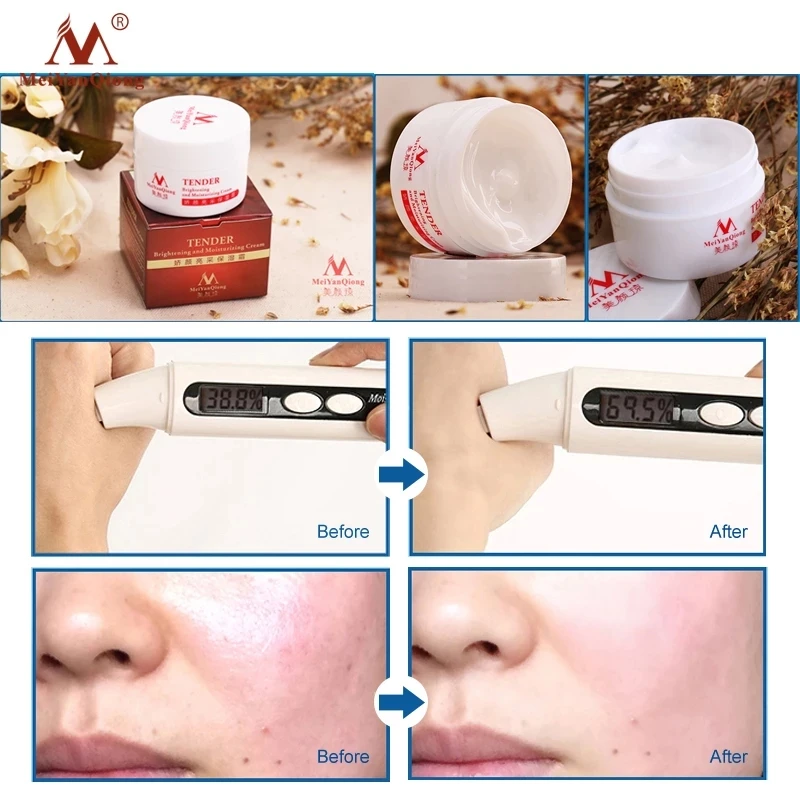 40g MeiyanQiong Whitening Cream Facial Moisturizer Face Cream Whitening Ageless Anti Wrinkles Lifting Facial Firming Skin Care