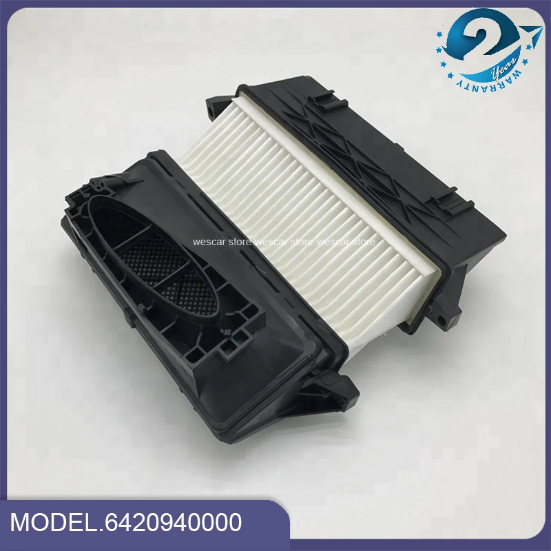 2pcs Air Filters For Mercedes OM642 W204 S204 W212 S212 X164 W164 W221 C/E/GL/ML/S 300 320 350 CDI 6420941204 6420940000