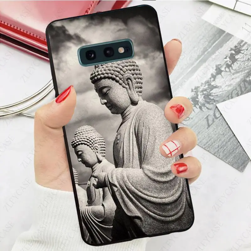 Buddha budha Black Soft Phone Cover For Samsung Galaxy S24ULTRA S23ULTRA S21FE S24PLUS S22+ S20PLUS s20ULTRA S20FE cases