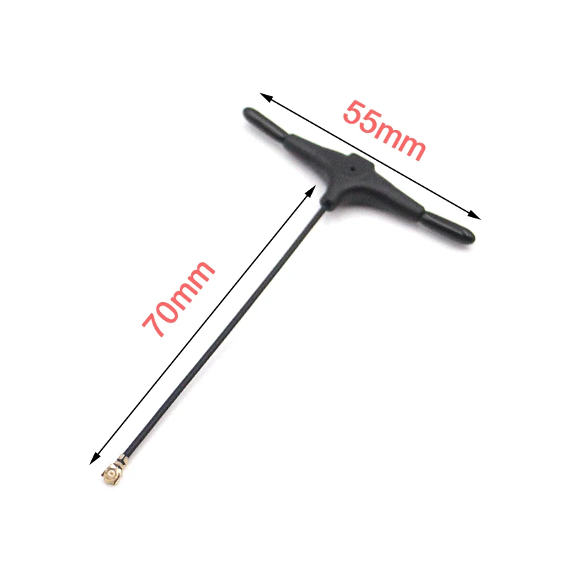 Happymodel Omnidirectional 2.4G IPEX1 T-Antenna ExpressLRS ES24TX RF Replacement Module 1.72DBi For Drones ELRS Receiver Antenna