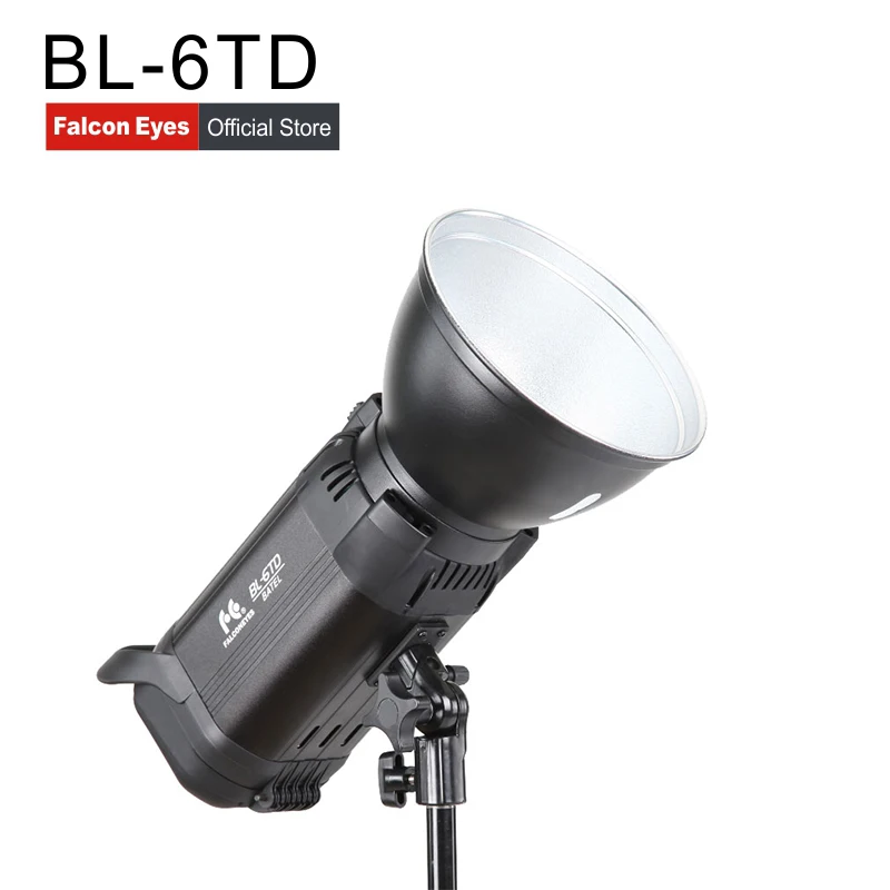 Falcon Eyes LED Studio Fill Light 60W Bi-color 3000K-8000K Adjustable Photo Lighting With Bowen Bayonet & Reflector & Handle