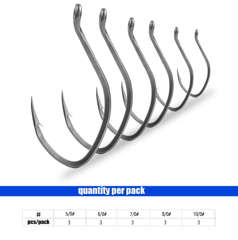 Mustad Norway NEW Origin Fishing Hook Super Power Ultrapoint Triangle Point Hook,5/0-10/0#,412TTP-TS