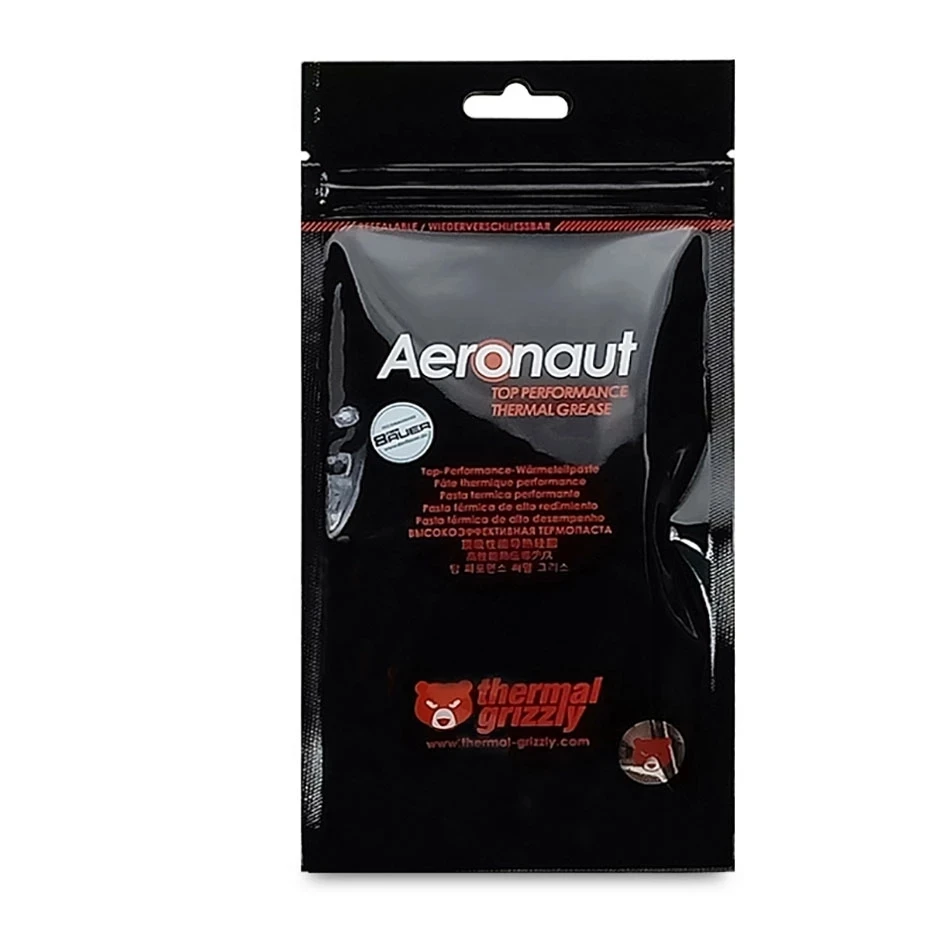 Thermal Grizzly Aeronaut Thermal Grease 8.5W/MK คอมพิวเตอร์ CPU/GPU AMD โปรเซสเซอร์ Intel ซิลิโคนจาระบีความร้อน Past 1G/3.9G/7.8G