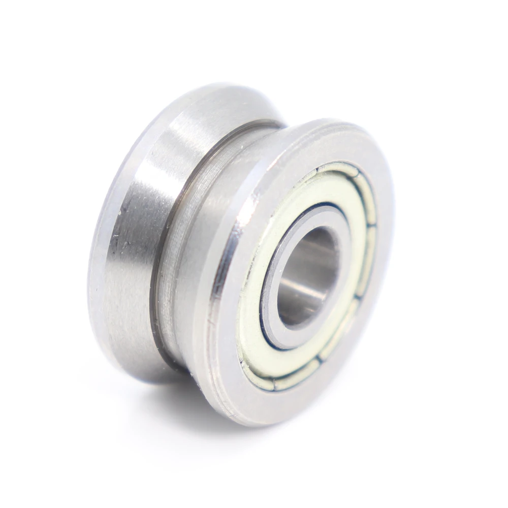 

4PC V625ZZ ( 5*16*5 mm ) 0516 0522 V Groove Sealed Ball Bearing Guide Track Roller Bearing V625 Clothes Hangers Window Pulley