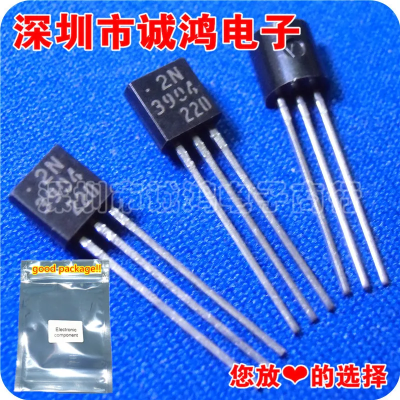 

20 шт. 100% новые и оригинальные 2N3904 TO-92 0,2A40V в наличии