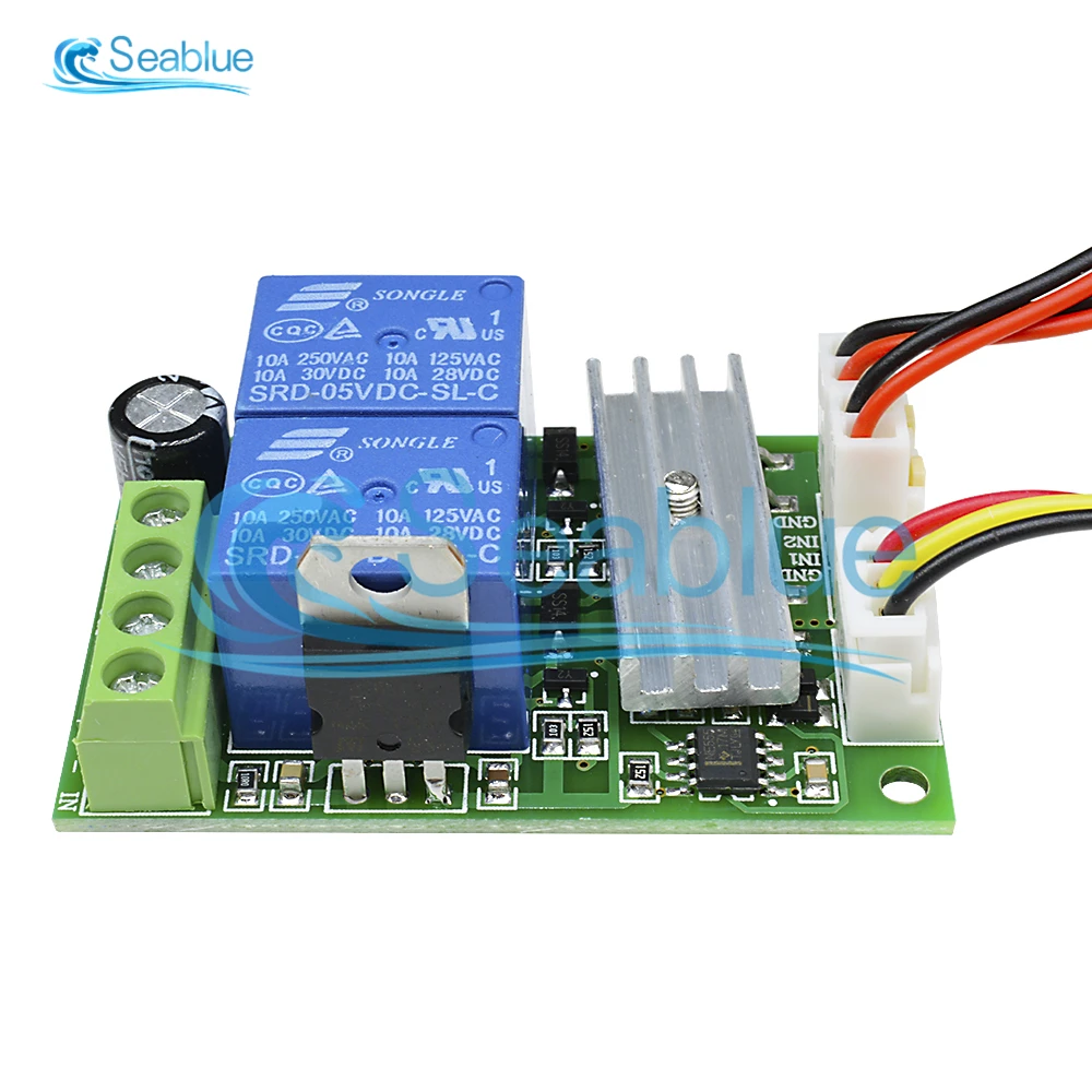 DC 12V 24V 3A 21kHz PWM DC Motor Speed Regulator Controller Board Adjustable Speed Control Reversible PWM Relay Module 6V-28V