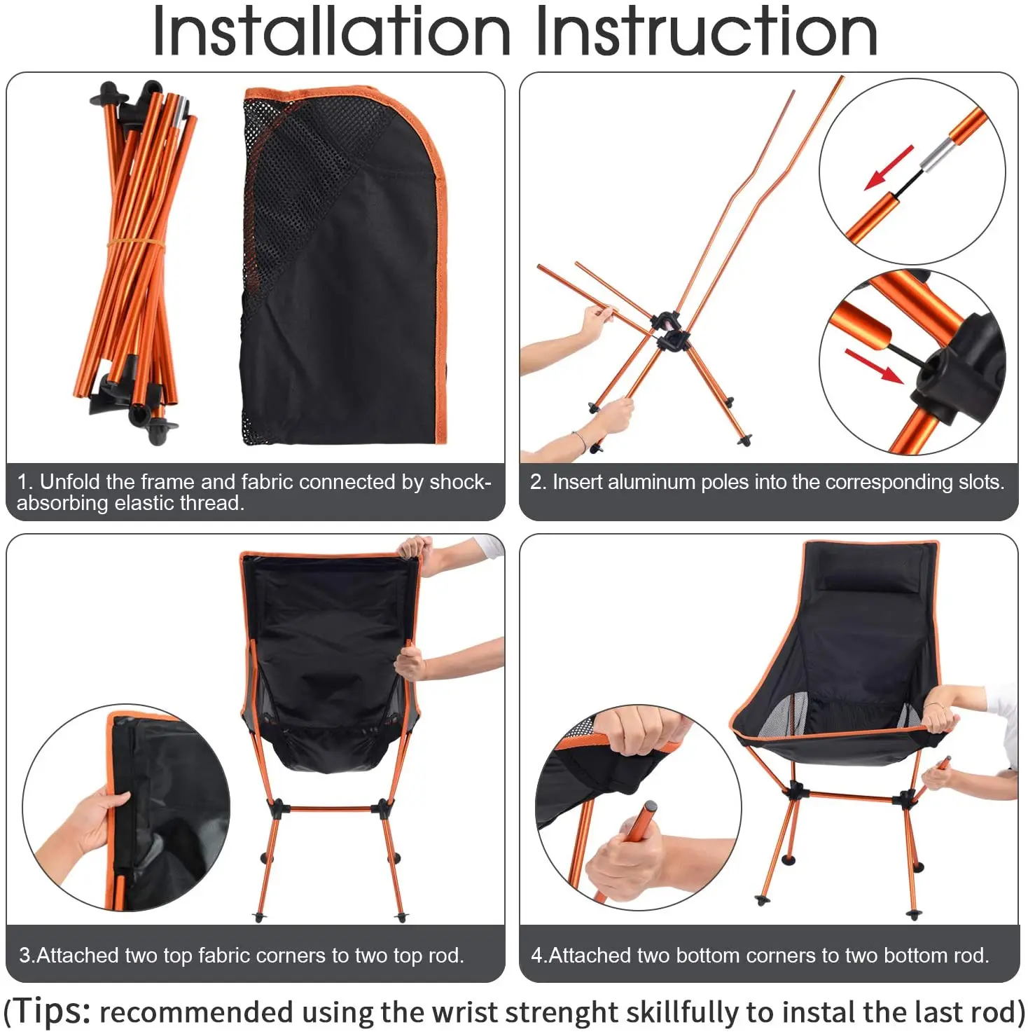 Ultralight Folding Camping Chair 4