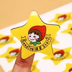 Custom Stickers Logo Packaging Labels, Personalized Name Stickers, Wedding Birthday Vinyl Waterproof Die-Cut Stickers, 100 Pcs