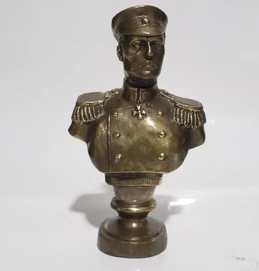 

Brass Nakhimov Head portrait crafts statue