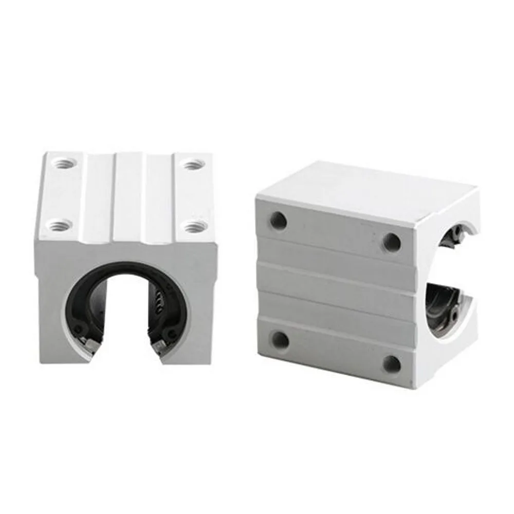 1 PCS SBR Open Type with Pressure Plate Metal Slider Linear Guide Bearing Slider SBR16/20/25/30/35/40/50S-PP-UU