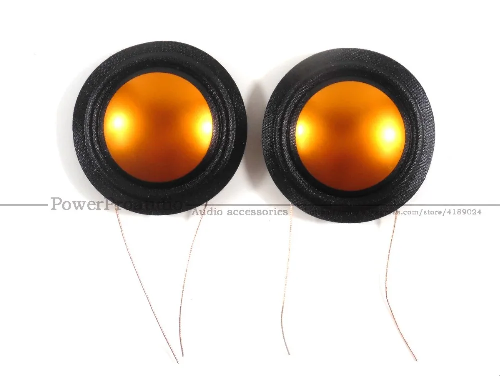 

2 pcs 26mm silk +titanium diaphragm dome Tweeters voice coil 4ohm ASV bobbin