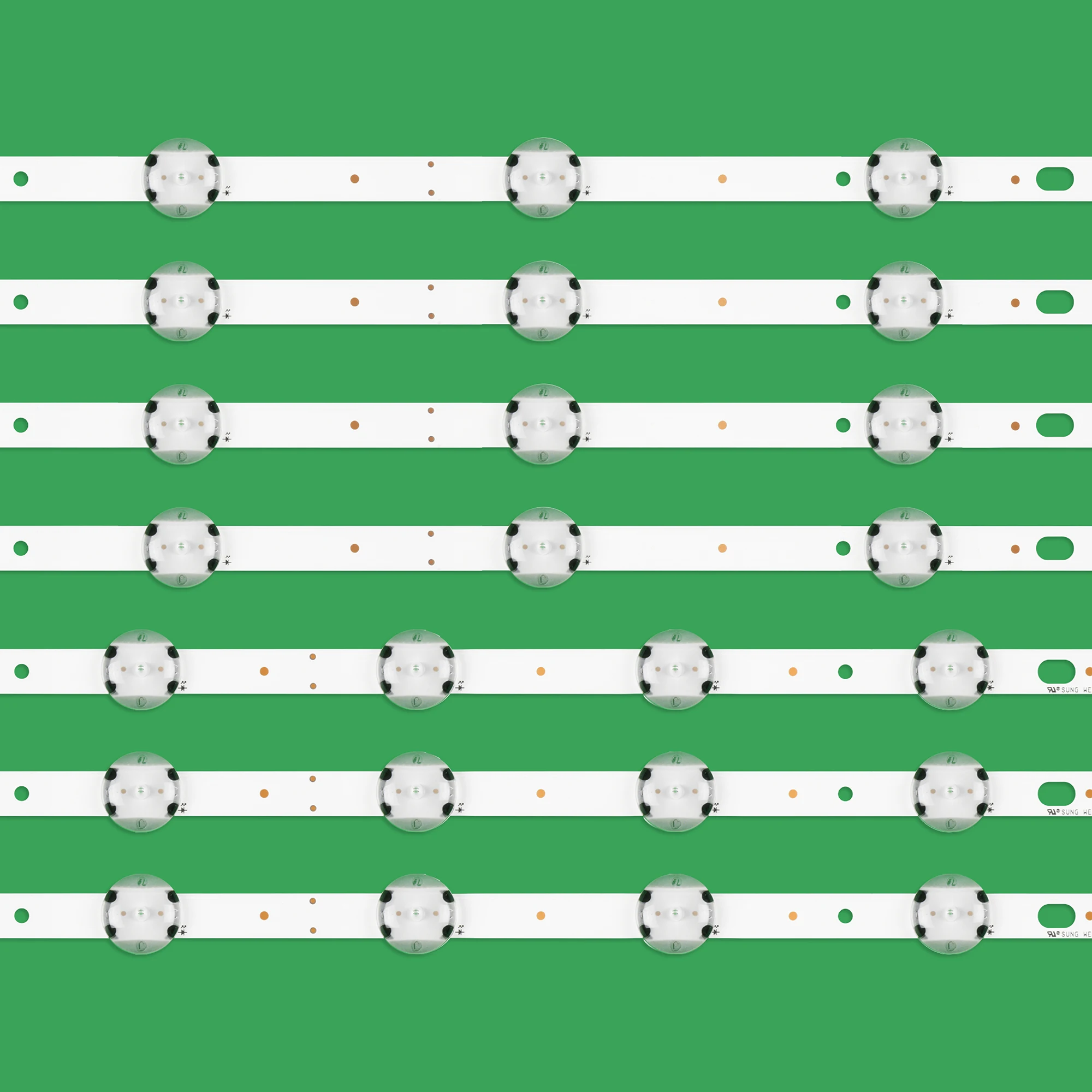 LED Strip สำหรับ VESTEL 55 "UHD DRT A-TYPE B-TYPE 55A06USB 55A04USB SVV550AK7 VES550UNDL VES550QNDX VES550QNDS LUX0155004