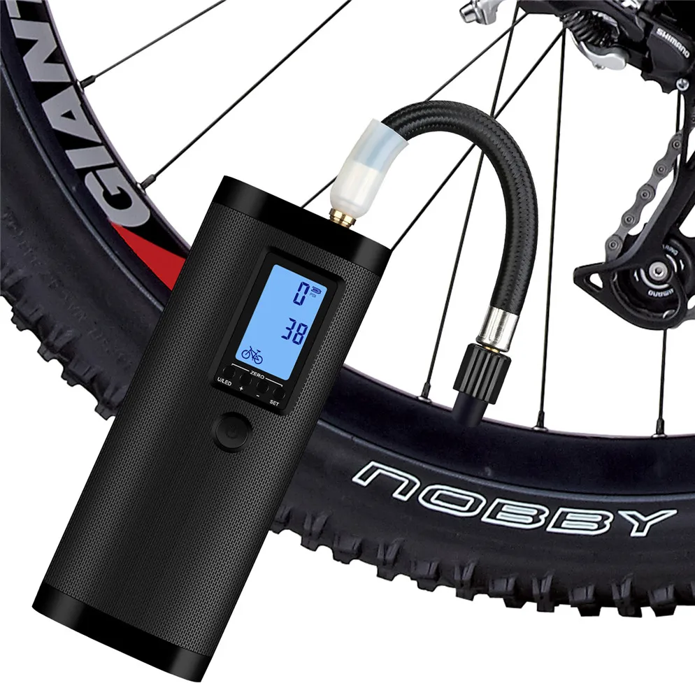 

Inflator Smart Multifunctional Smart Digital Display Rechargeable Lightweight Electric Bicycle Inflator