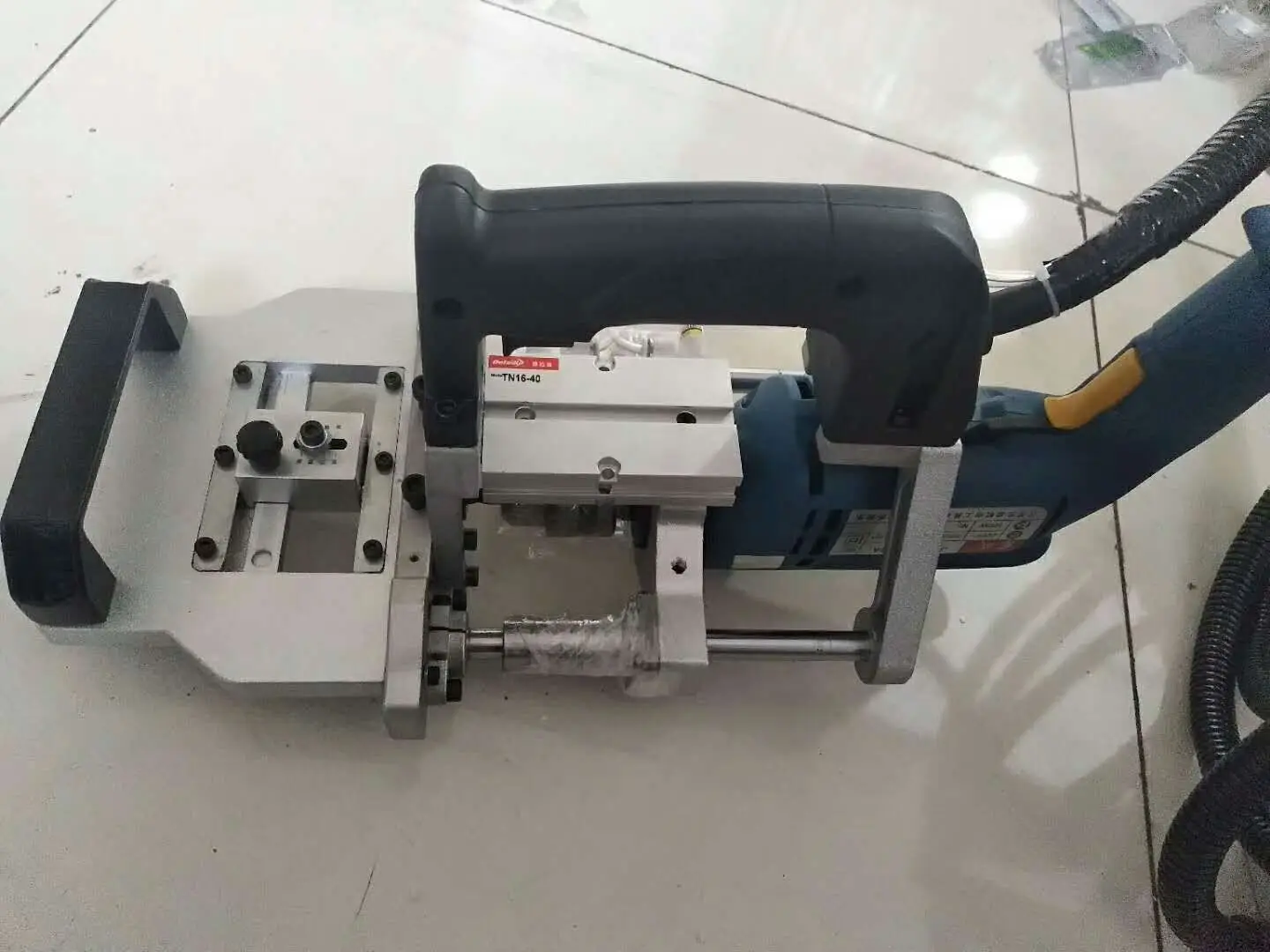 220V 사이드 홀 드릴 자동 사이드 홀 드릴 공압 사이드 홀 머신, 휴대용 사이드 홀 머신
