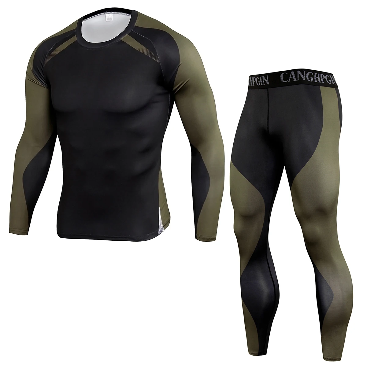 New Winter Men Thermal Underwear Sets Elastic Compression Suits Long Johns for Men Polartec Breathable Thermo Sports Set 2022