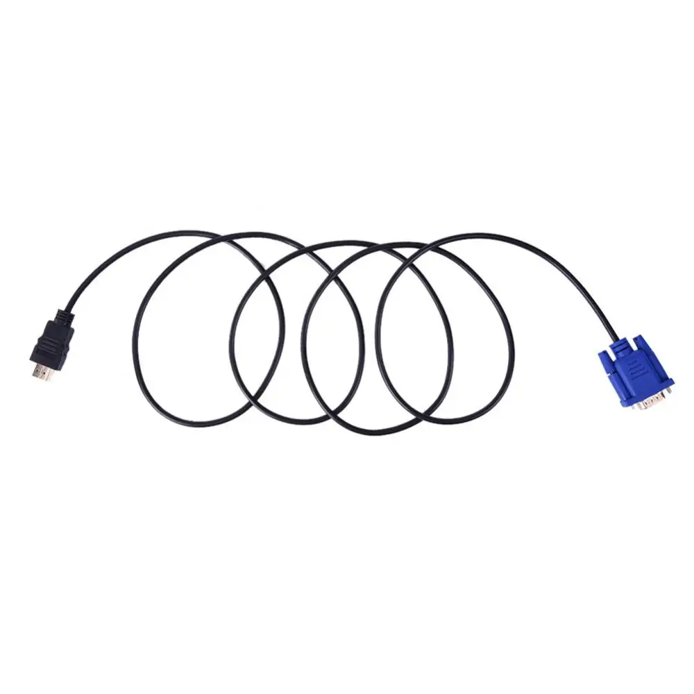 DOONJIEY 1080P HDTV HDMI-متوافق مع كابل موصل محول VGA ذكر 15Pin لتلفزيون الكمبيوتر