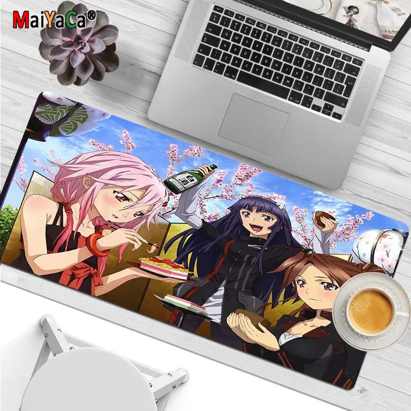 Guilty Crown Your Own Mats Laptop Gaming mouse Mousepad dimensioni per CSGO Game Player Desktop PC Computer Laptop