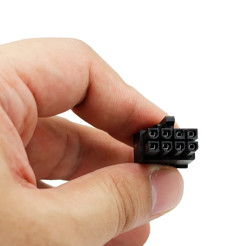 كابل طاقة بطاقة الجرافيك PCI-E ، كابل طاقة 8 سنون إلى 2 × 4 سنون ، 4 سنون إلى 8 دبابيس ، كابل طاقة من المصنع