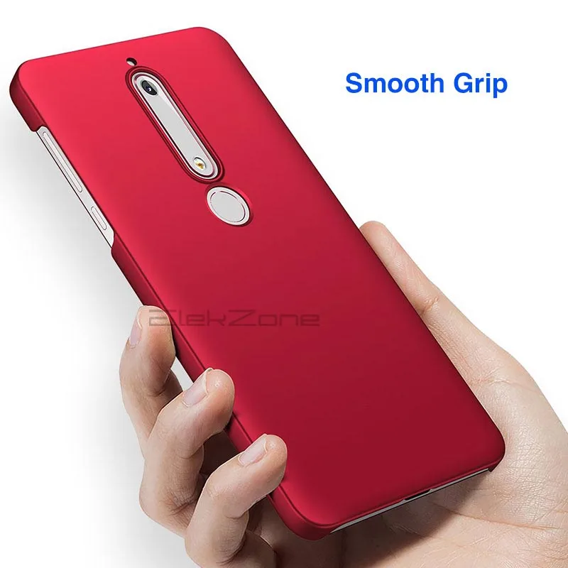 Ultra Thin Back Cover For Nokia 1 Plus 9 8 7 6 5 3 2 X6 5.1 Plus Case For Nokia 6 2018 Plastic Anti-Shock Matte Hard PC Shell