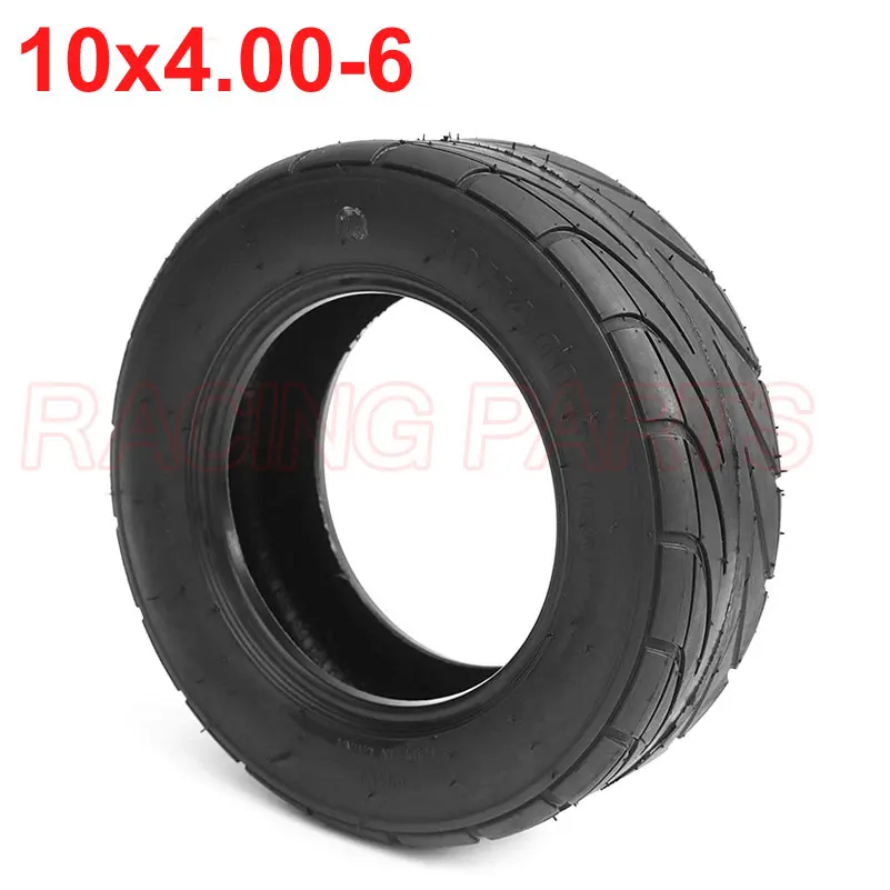 10x4.00-6 Vacuum Tire 10 Inch Tubeless Wanda Tyre for Electric Scooter Parts