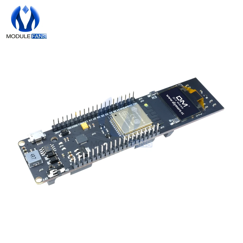 Modulo CP2102 del bordo di sviluppo dello schermo di WiFi Bluetooth della batteria al litio dell'esposizione 0.96 di ESP32 ESP-32 ESP8266 OLED 18650