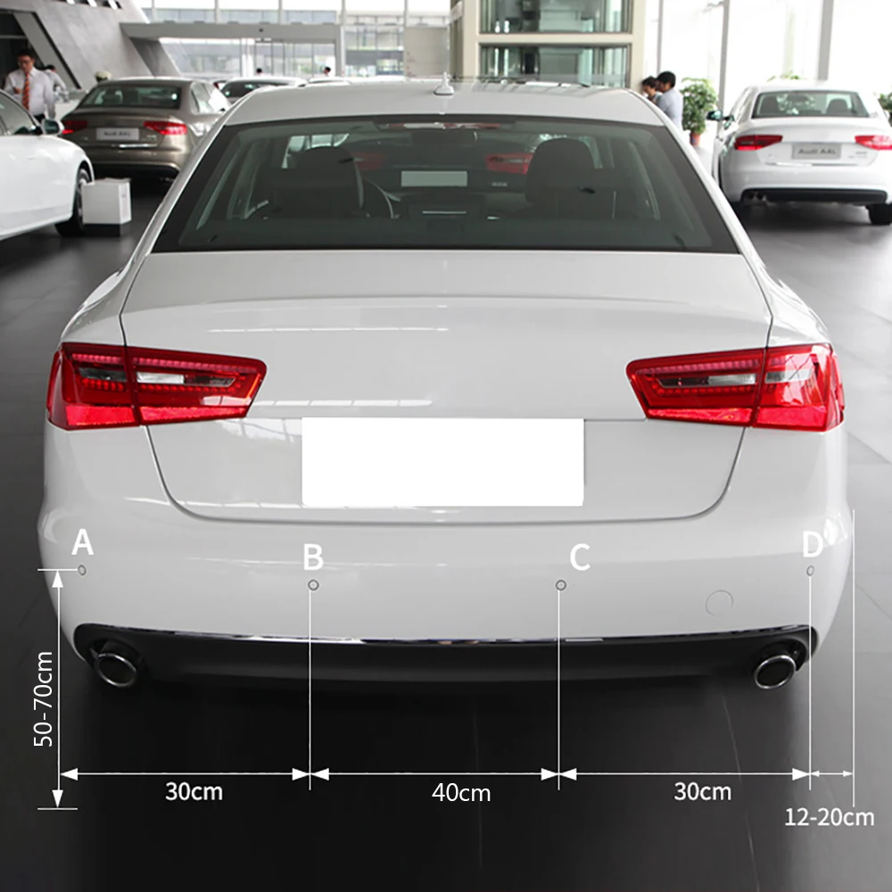 12V Auto automatische Parkt ronic Parks ensoren Abstands regelung Umkehr radar Summer Detektor System pdc Autozubehör