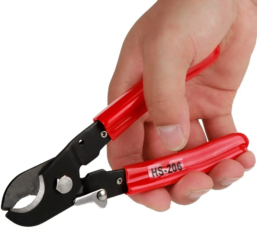 HS-206 Mini Design Wire Cutter for Aluminum Copper Cable Wire Cutting Tool Cut Up to 35mm²