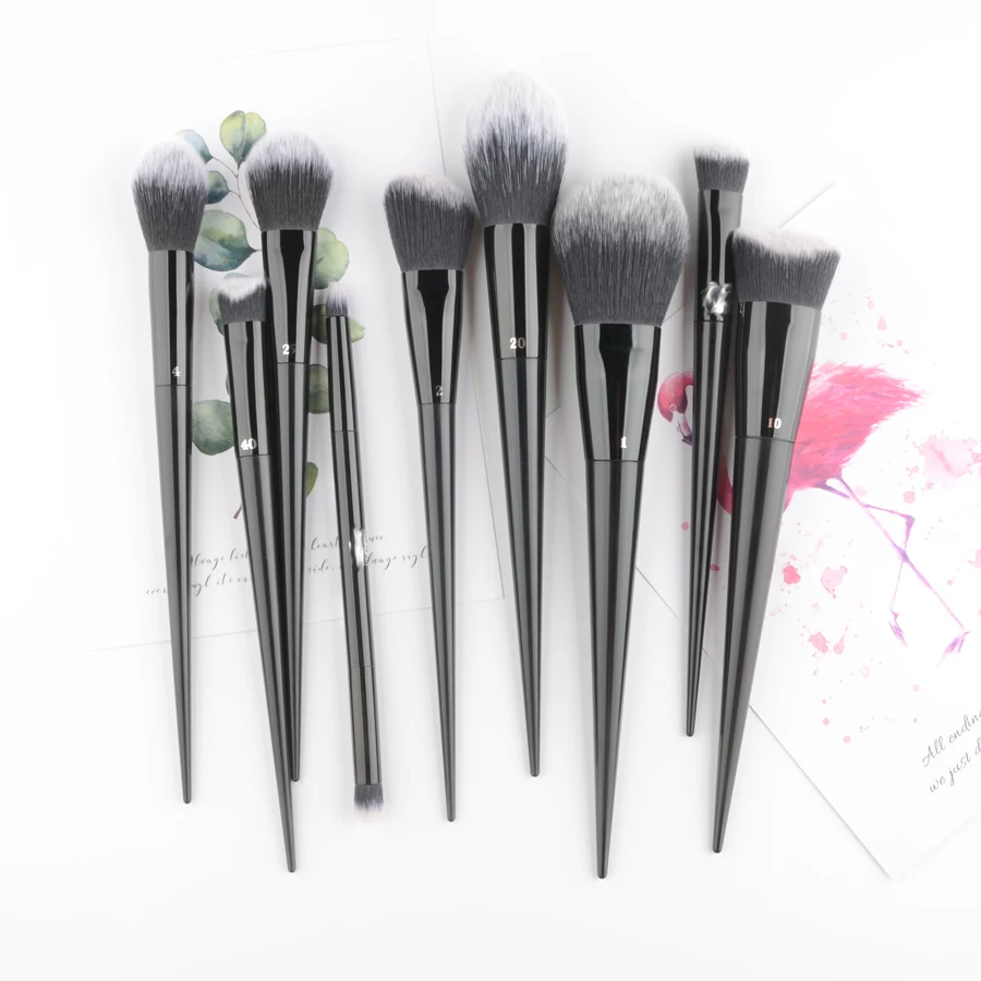 1pc K Makeup brushes Powder blending 3d foundation make up brush Flame Blusher eye detail shadow crease contour professional