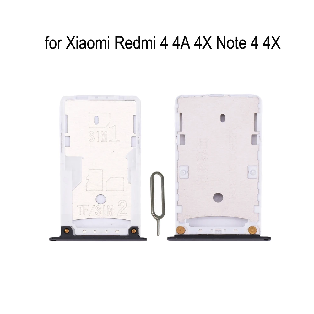 Dla XIAOMI Redmi 4 4A 4X uwaga 4 4X oryginalna obudowa telefonu nowy Adapter tacy SIM dla Xiaomi uwaga 4 4A 4X uchwyt karty Micro SD