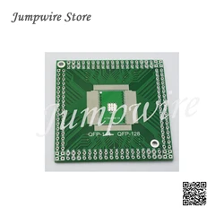 10pcs/lot QFP/EQFP/TQFP/LQFP144/128 Patch to Plug Directly into DIP CPU Empty Board Adapter Board FPGA