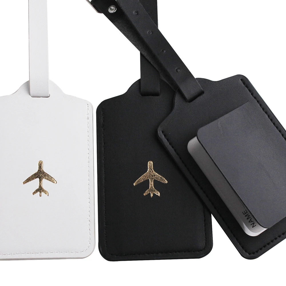 4pcs a Set Solid Airplane Passport Cover Luggage Tag Couple wedding Passport Cover Case Letter Travel Holder CH25LT42