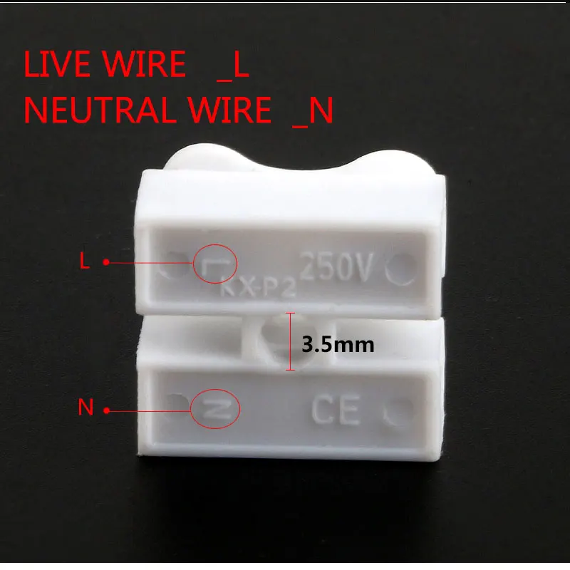 Quick Electrical Wire 2-position Connector Transformer Pump Terminals Block Wiring Cable Lever Terminator Spring Butt Self Lock