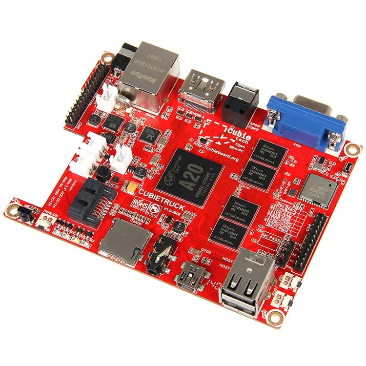    Cubieboard3 dual-core A20 Cubietruck base package development board