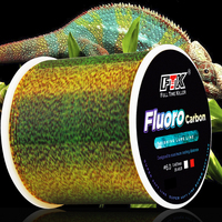 FTK 300/500m Invisible Fishing Line Speckle Fluorocarbon Coating Line 0.20mm-0.50mm 4.13LB-34.32LB Super Strong Spotted Line