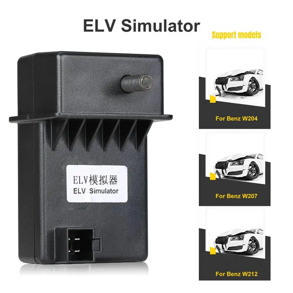 Xhorse Renew ESL For Benz 204 207 212 with VVDI MB Tool ELV Simulator for ESL Motor Replacement Locked  NEC Chip