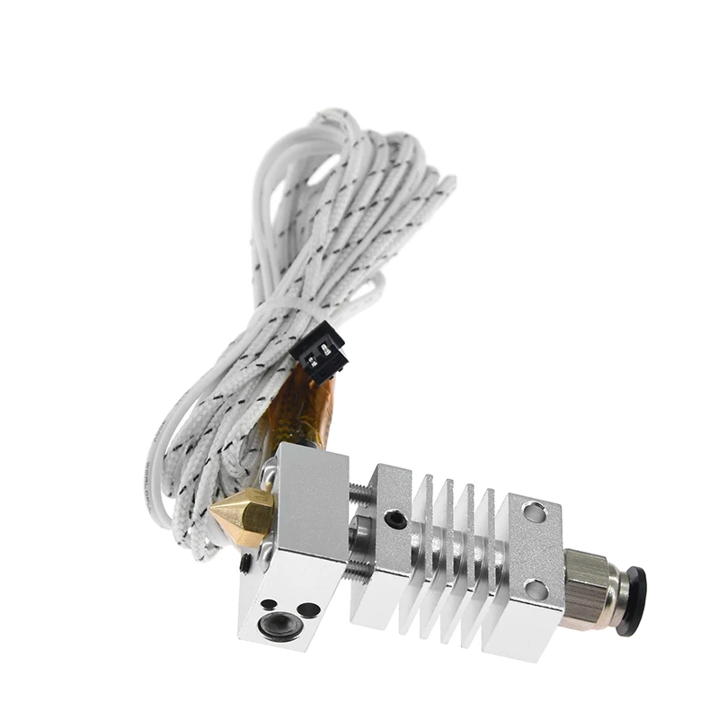 Hotend Extruder Kit Long Distance V6 Extrusion 12V/24V 50W J-head Heat Break Throat 1.75mm for Ender 3 CR10 CR-10S Printer