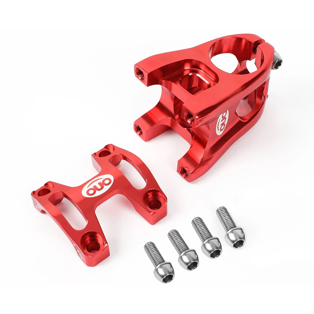 OUO CNC دراجة الجذعية 31.8 مللي متر الناهض الجبلية قوة قصيرة الجذعية 50 مللي متر دراجة المقود الجذعية 0 درجة دراجة هوائية جبلية الجدول الدراجات أجزاء #6