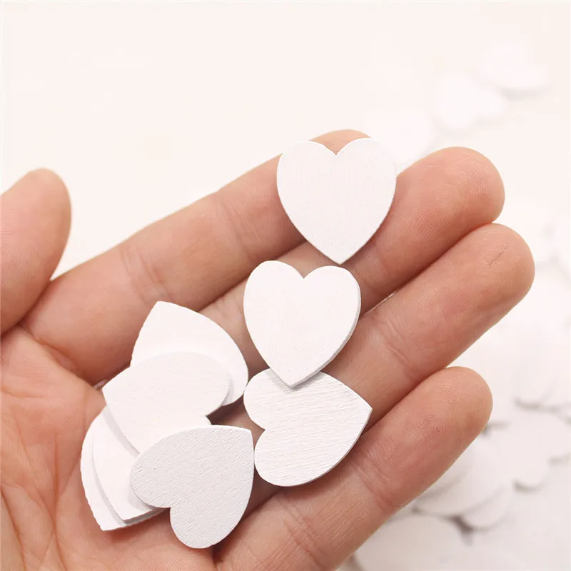 18mm 100pcs wood chips wooden diy crafts accessories diy handmade album scrapbook party wedding decoration