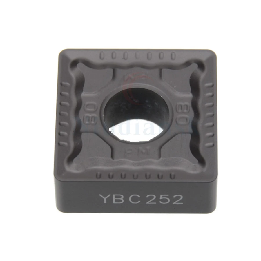 10Pcs SNMG120404 PM YBC251 SNMG120408 PM YBC252 SNMG1204012-PM YBC251 YBC252 Carbide Insert CNC Metal Lathe Tools Turning Insert