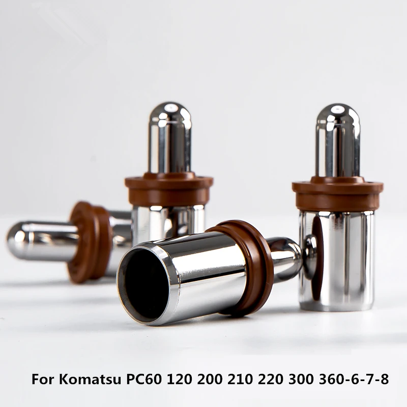 For Komatsu PC60 120 200 210 220 300 360-6-7-8 Excavator handle double oil seal bullet control lever foot valve