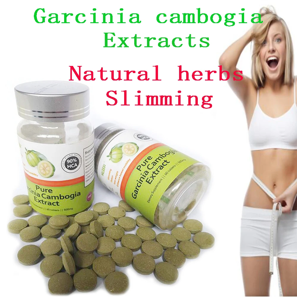 garcinia cambogia extracts 90% HCA health weight loss belly fat burner suppress appetite reduce stomach fat effective Slimming