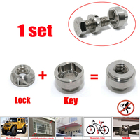 Nuts M5 M6 M8 M9 M10 M12 M14 M16 Nut Security Anti Theft Screws 304Stainless Steel led nut Mountain Bike Awning Car Accessories