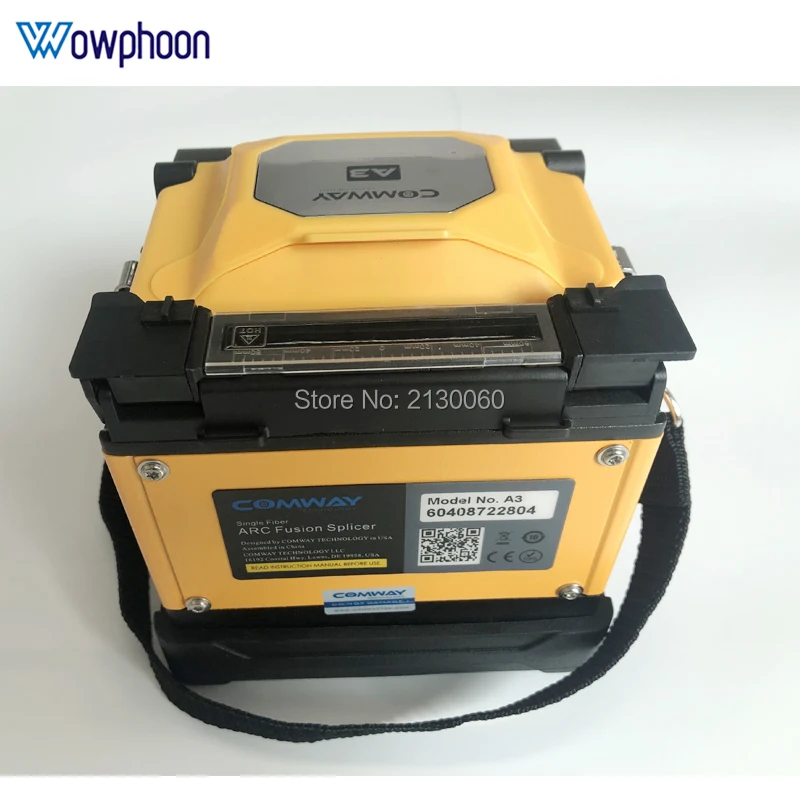 COMWAY-Fiber Optic Fusion Splicing Machine, высокая точность, система выравнивания PAS, индивидуальная, A3