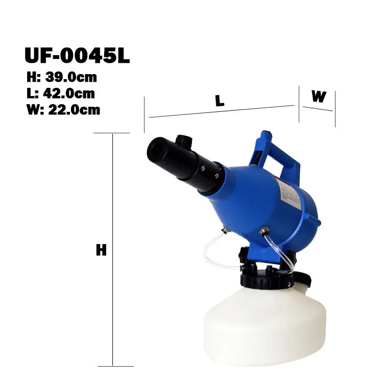 Imagem -03 - Potável Ulv Frio Fogger Pulverizador Máquina de Nebulização 4.5l