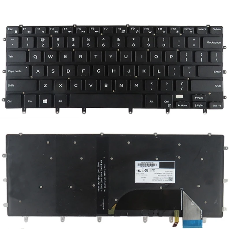 New For DELL Inspiron 15-7558 15-7568 Laptop Keyboard US Backlit, DLM14L2 0GDT9F